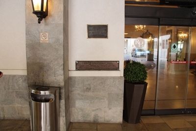 Site of Crutchfield House Marker. Click for full size. Site of Crutchfield House Marker image. Click for full size.