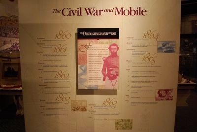 The Museum of Mobile- The Civil War & Mobile image. Click for full size.