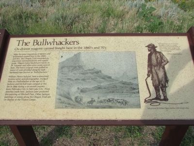 The Bullwhackers Marker image. Click for full size.