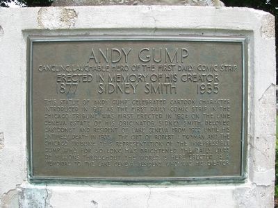 Andy Gump Marker image. Click for full size.