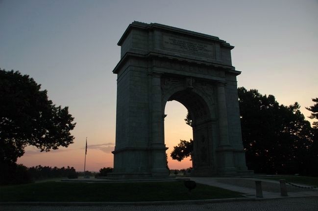 The National Arch at Valley Forge image. Click for full size.