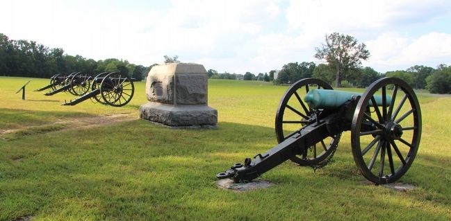 Bridge's Illinois Battery-Light Artillery Marker. Click for full size. Bridge's Illinois Battery-Light Artillery Marker image. Click for full size.
