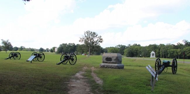 Bridge's Illinois Battery-Light Artillery Marker. Click for full size. Bridge's Illinois Battery-Light Artillery Marker image. Click for full size.