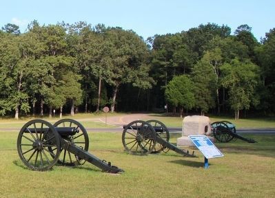 Bridges' Illinois Battery, Light Artillery Marker. Click for full size. Bridges' Illinois Battery, Light Artillery Marker image. Click for full size.