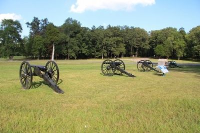 Bridges' Illinois Battery, Light Artillery Marker. Click for full size. Bridges' Illinois Battery, Light Artillery Marker image. Click for full size.