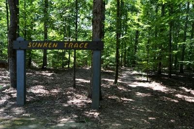 Sunken Trace Marker (Previously Missing) image. Click for full size.