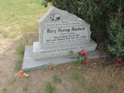 Mary Murray Murdoch Marker. Click for full size. Mary Murray Murdoch Marker image. Click for full size.