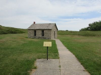Marker in Ash Hollow State Historical Park image. Click for full size.
