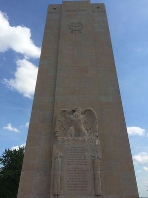 Sommepy American Monument image. Click for full size.