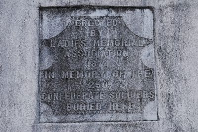 Confederate Memorial Marker image. Click for full size.