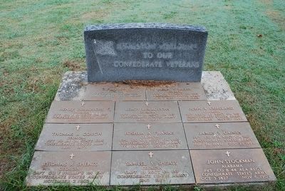 Kingston Memorial to Our Confederate Veterans image. Click for full size.