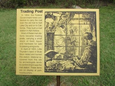 Trading Post Marker image. Click for full size.