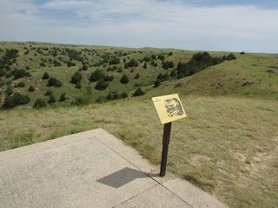 Marker on Windlass Hill image. Click for full size.