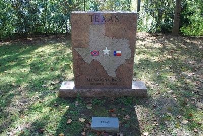 Texas Marker. Click for full size. Texas Marker image. Click for full size.