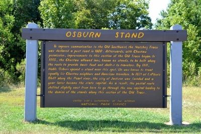Osburn Stand Marker image. Click for full size.