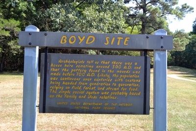 Boyd Site Marker image. Click for full size.