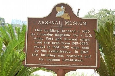 Arsenal Museum Marker image. Click for full size.