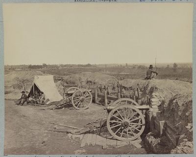 A Georgia redoubt. Click for full size. A Georgia redoubt image. Click for full size.