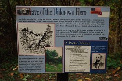 Grave of the Unknown Hero Marker image. Click for full size.