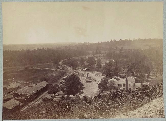 Allatoona Pass, Ga. looking south image. Click for full size.