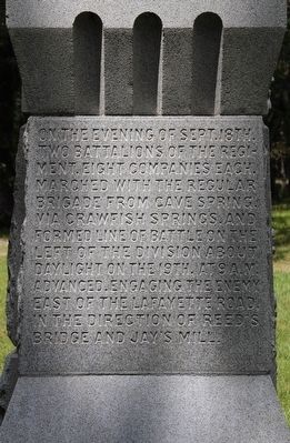 18th United States Infantry Marker. Click for full size. 18th United States Infantry Marker image. Click for full size.