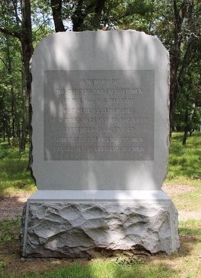16th United States Infantry Marker. Click for full size. 16th United States Infantry Marker image. Click for full size.