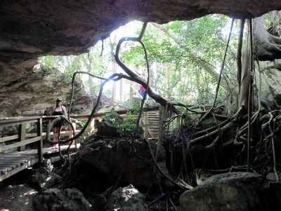 Burial Mound Cave. Click for full size. Burial Mound Cave image. Click for full size.