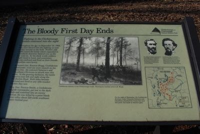 The Bloody First Day Ends Marker image. Click for full size.