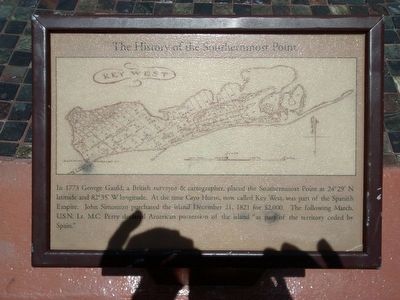 The History of the Southernmost Point Marker. Click for full size. The History of the Southernmost Point Marker image. Click for full size.