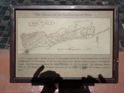 The History of the Southernmost Point Marker image. Click for full size.