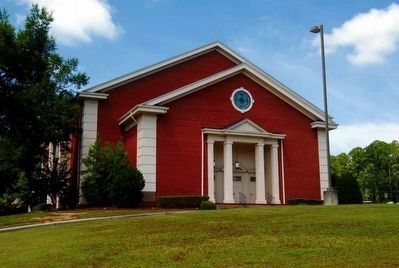Kiokee Baptist Church<br>Established 1772<br>Sixth Meeting House<br>Erected 1937 image. Click for full size.