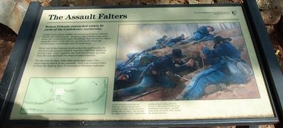 The Assault Falters Marker. Click for full size. The Assault Falters Marker image. Click for full size.