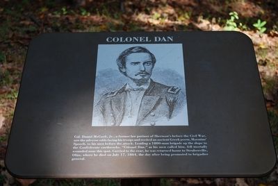 Colonel Dan Marker image. Click for full size.