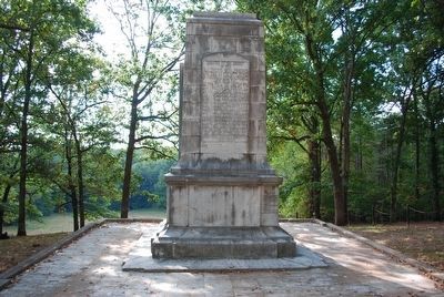 Illinois Monument (rear) image. Click for full size.