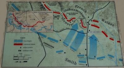 Assault on Pigeon Hill Marker Map image. Click for full size.