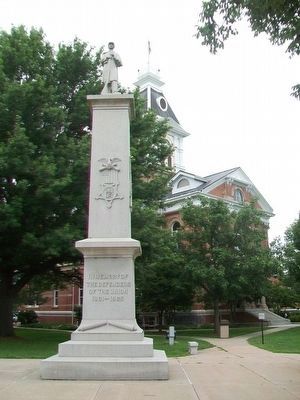 Civil War Memorial image. Click for full size.