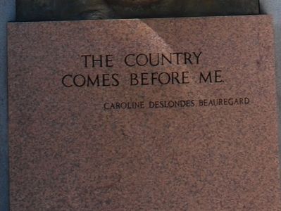 Base of Statue. Click for full size. Base of Statue image. Click for full size.