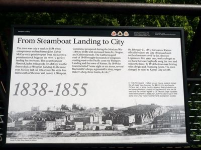 From Steamboat Landing to City Marker. Click for full size. From Steamboat Landing to City Marker image. Click for full size.
