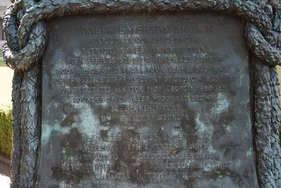 Joseph Emerson Brown image. Click for full size.