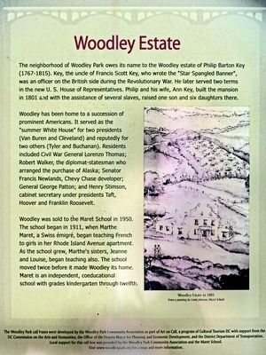 Woodley Estate Marker image. Click for full size.