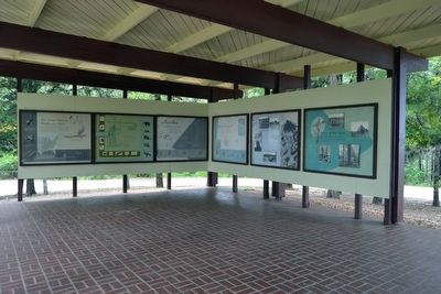 The Great Eastern Hardwood Forest Exhibit Markers. Click for full size. The Great Eastern Hardwood Forest Exhibit Markers image. Click for full size.