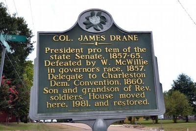 Col. James Drane Marker image. Click for full size.