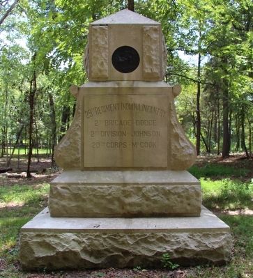 29th Indiana Infantry Marker image. Click for full size.