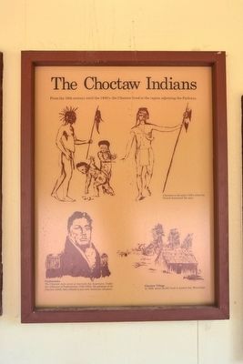 The Choctaw Indians Marker. Click for full size. The Choctaw Indians Marker image. Click for full size.
