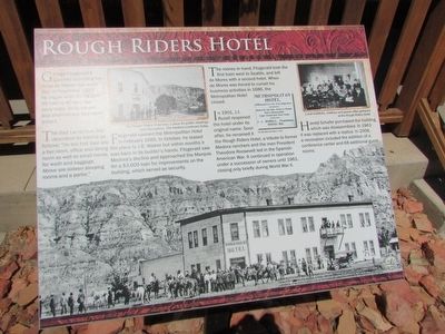 Rough Riders Hotel Marker image. Click for full size.