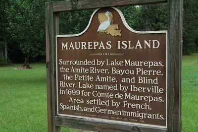 Maurepas Island Marker image. Click for full size.