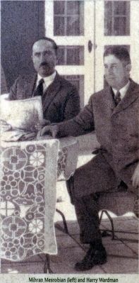 Mihran Mesrobian (left) and Harry Wardman. Click for full size. Mihran Mesrobian (left) and Harry Wardman image. Click for full size.