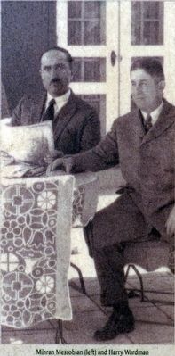 Mihran Mesrobian (left) and Harry Wardman image. Click for full size.
