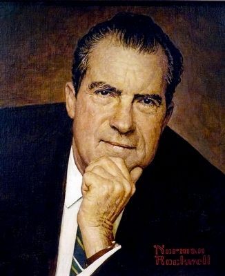Richard M. Nixon image. Click for full size.