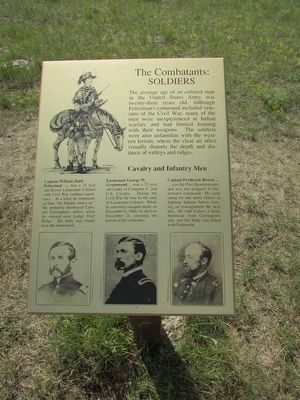 The Combatants: Soldiers Marker. Click for full size. The Combatants: Soldiers Marker image. Click for full size.